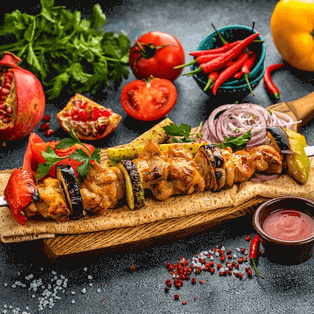 Шашлык из курицы