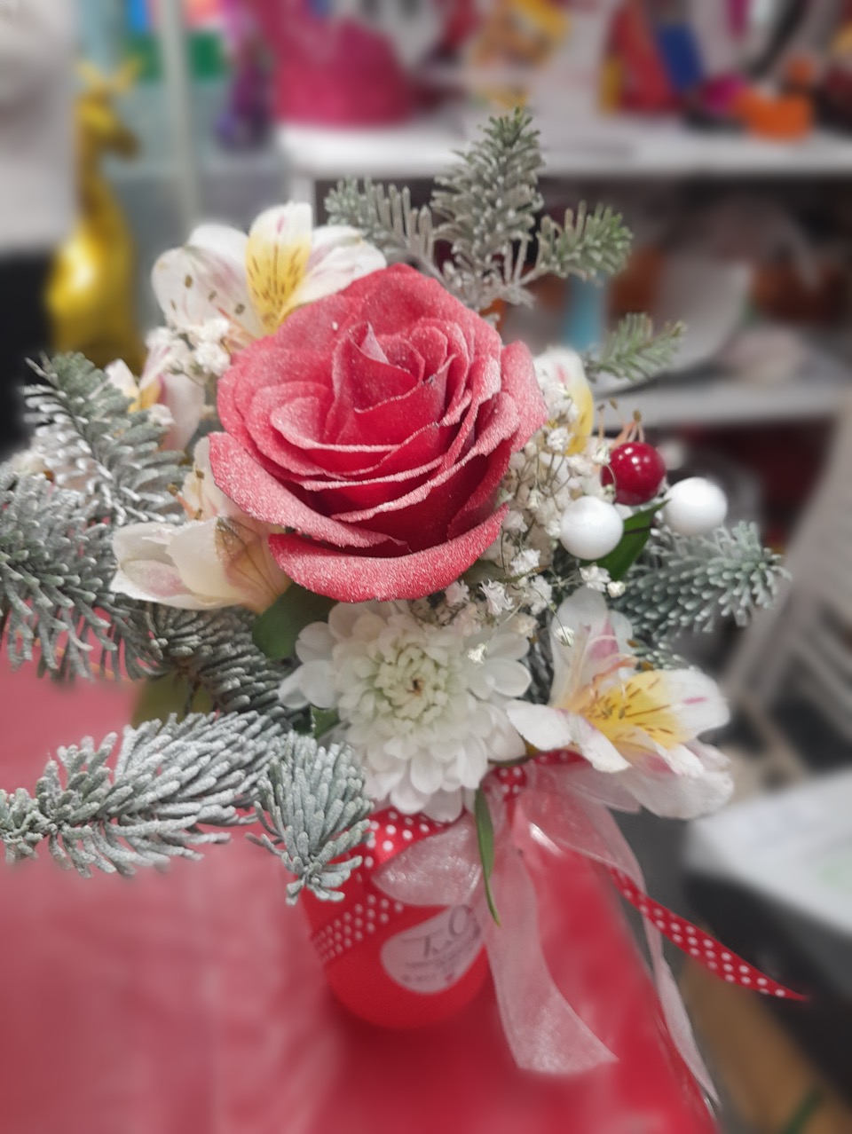 Комплимент «Снежная Роза»