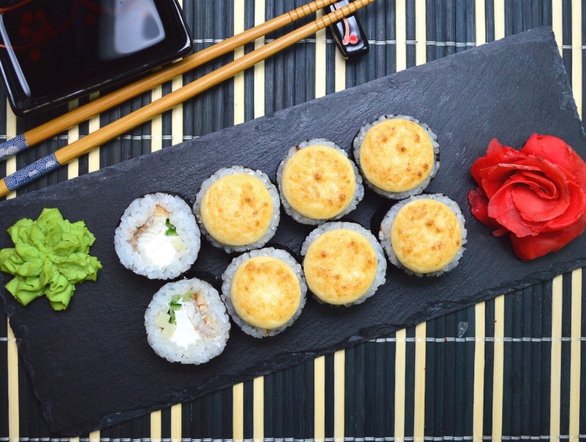 Запеченный ролл Асахи