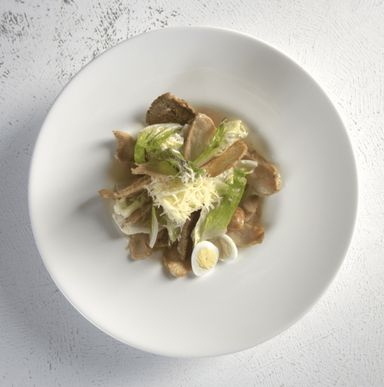 Цезарь с курицей