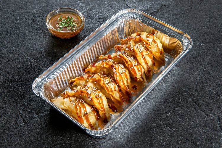 Гедза с креветками