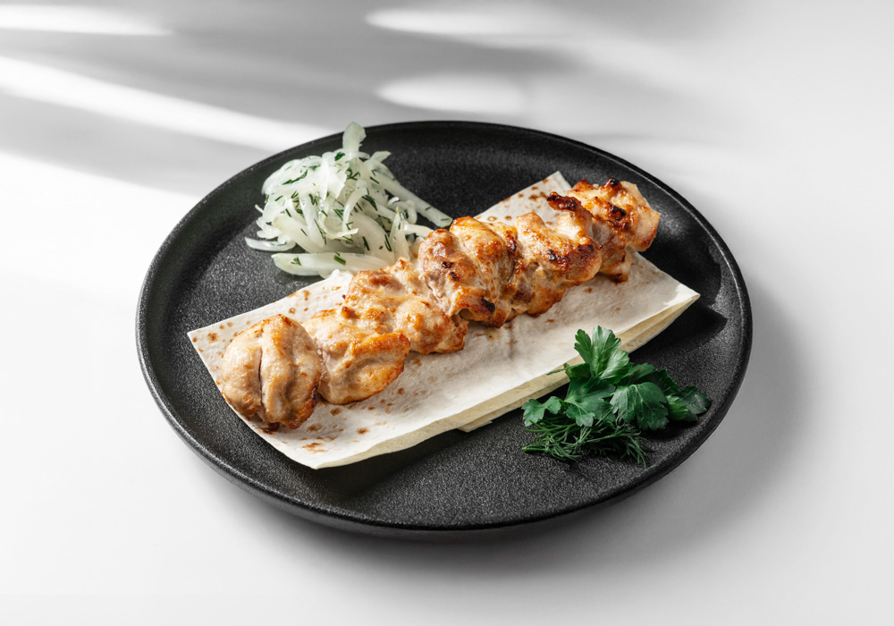 Шашлык из куриного бедра