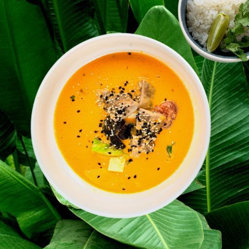 Том-кха с креветками