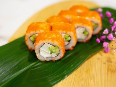 Калифорния с крабом