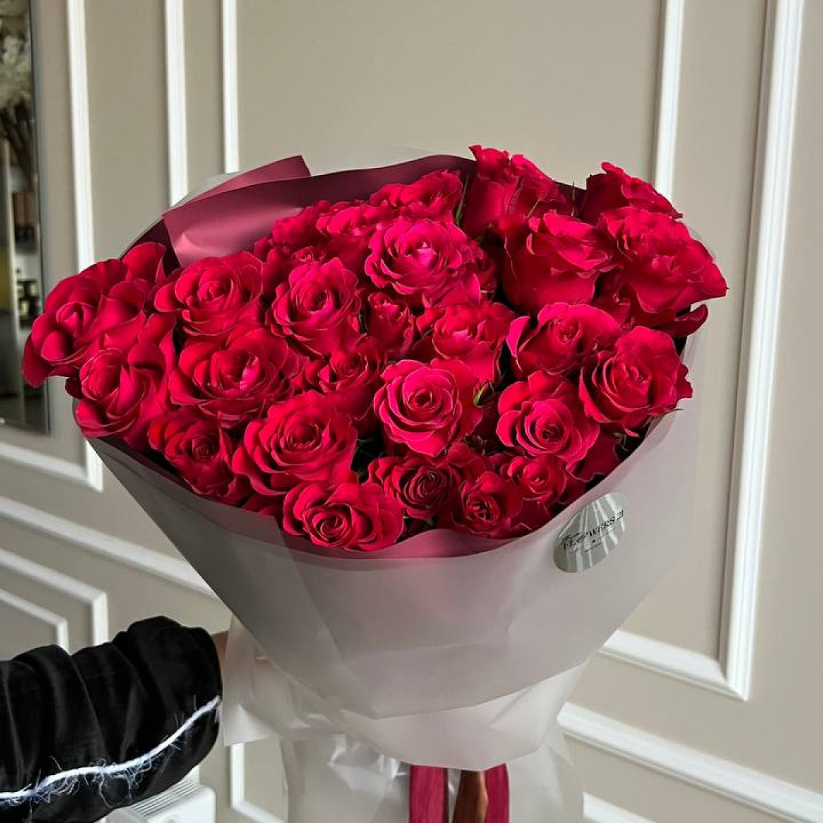 Моно букет из кустовых роз 32 (предзаказ)