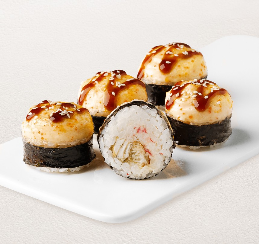 Ролл Аяши с угрем