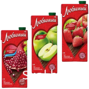 Сок любимый 1 л