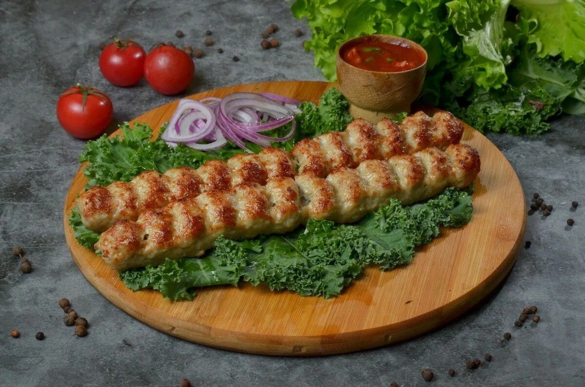 Люля-кебаб из свинины