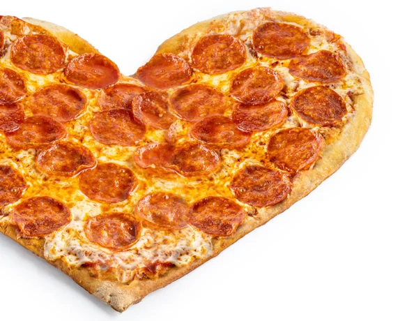 Сердце Пепперони 30 см (тонкое тесто)
