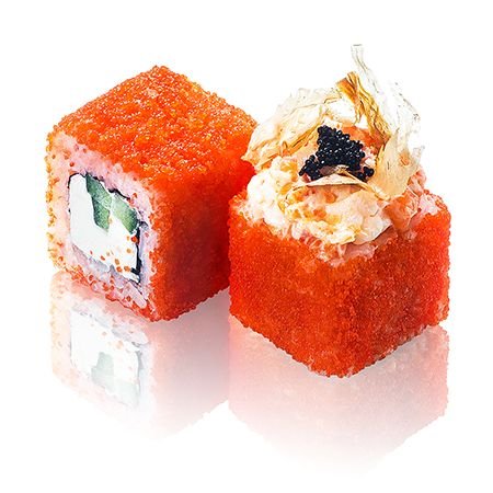 Тартар лосось-креветка