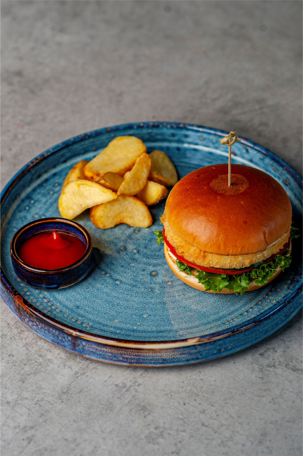 Бургер с курицей