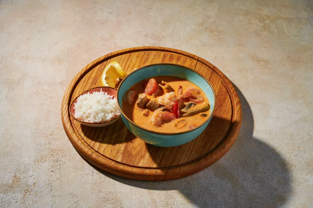 Том Ям с морепродуктами