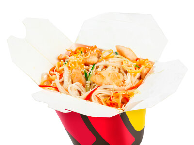 Основа Wok: лапша пшеничная