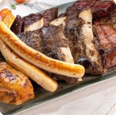 Большой гриль на компанию