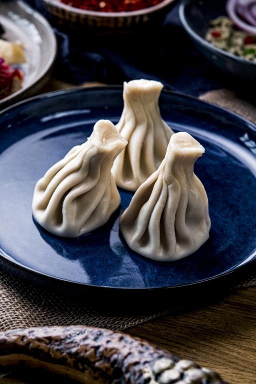 Д Хинкали с бараниной 4  шт