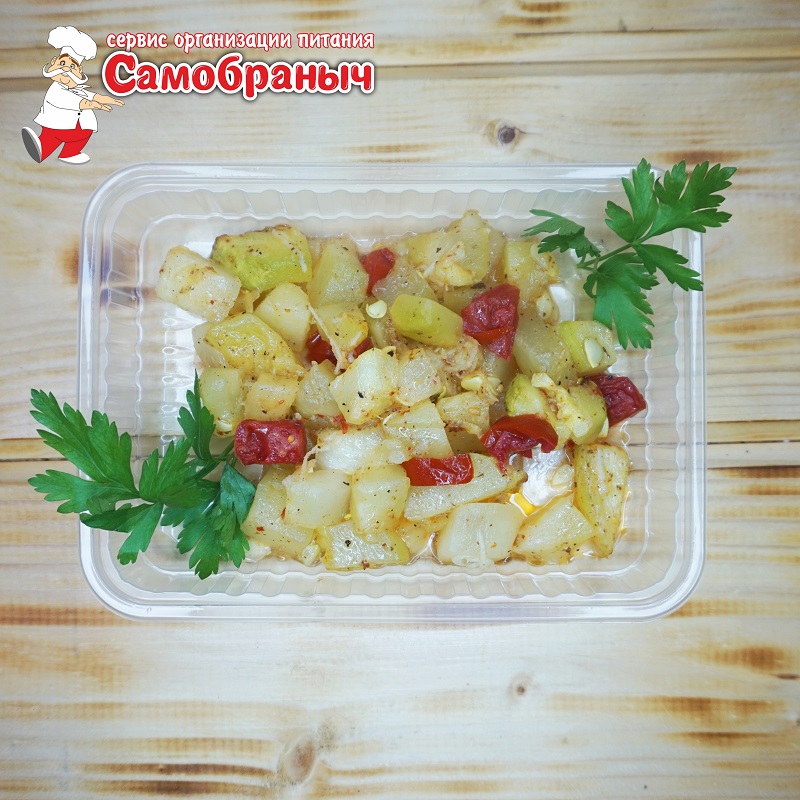 Кабачки жареные 150гр.