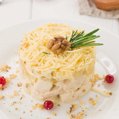 французский с курицей