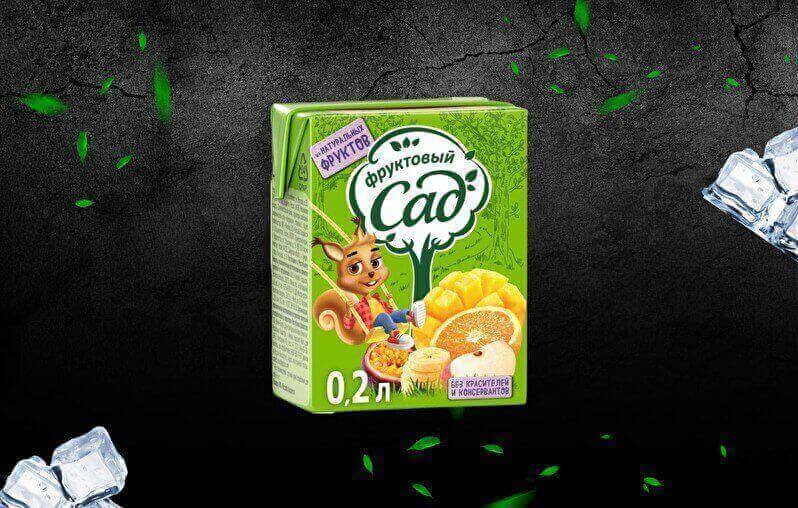 Сок мультифруктовый 0,2л