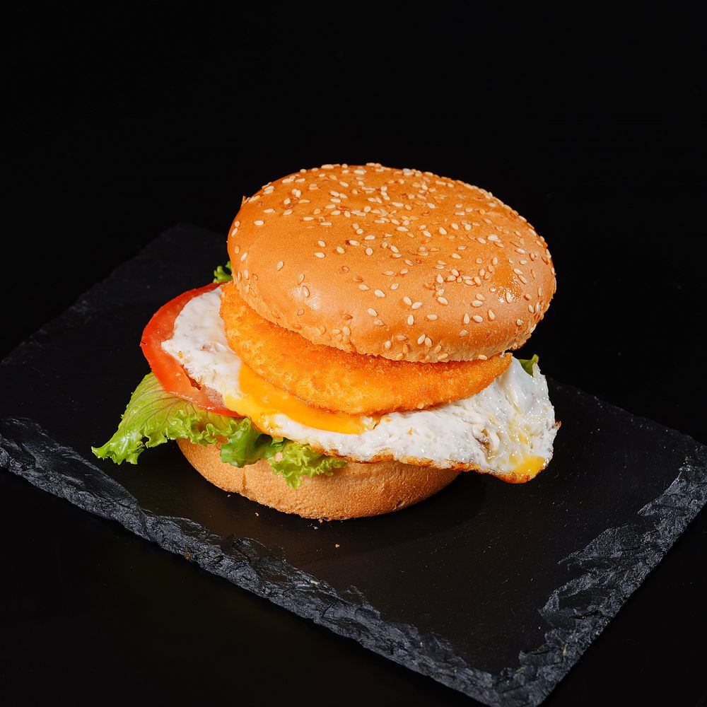 Сырный бургер