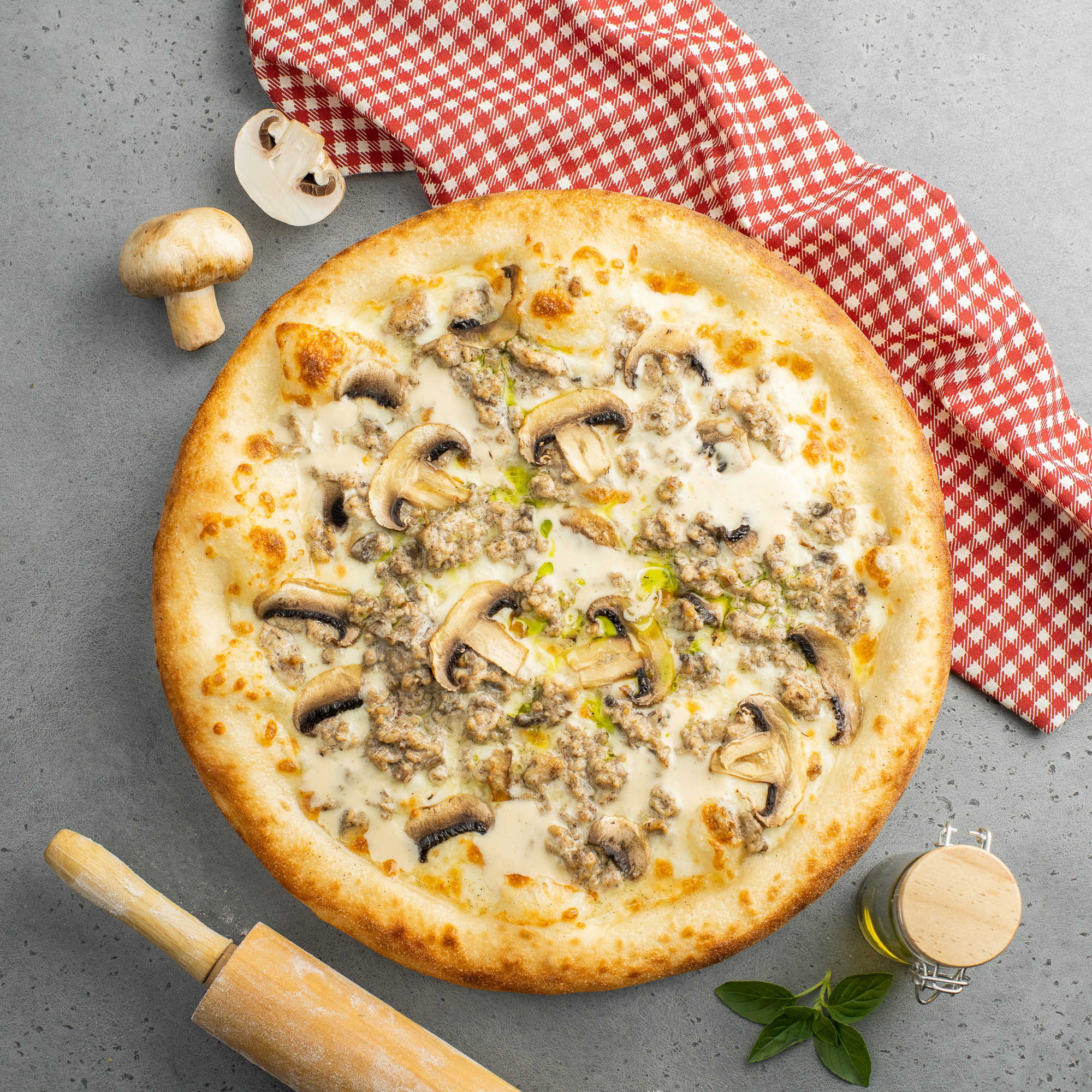 Жюльен с трюфельным маслом