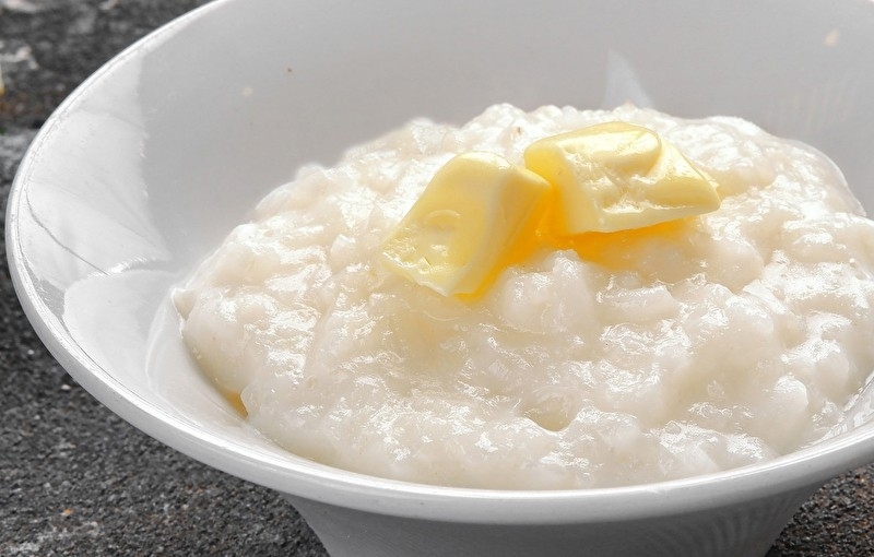 Каша рисовая с маслом