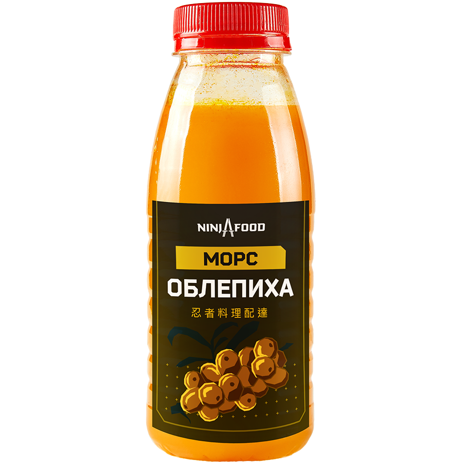Морс облепиховый собственного приготовления