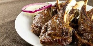 Шашлык из каре ягненка