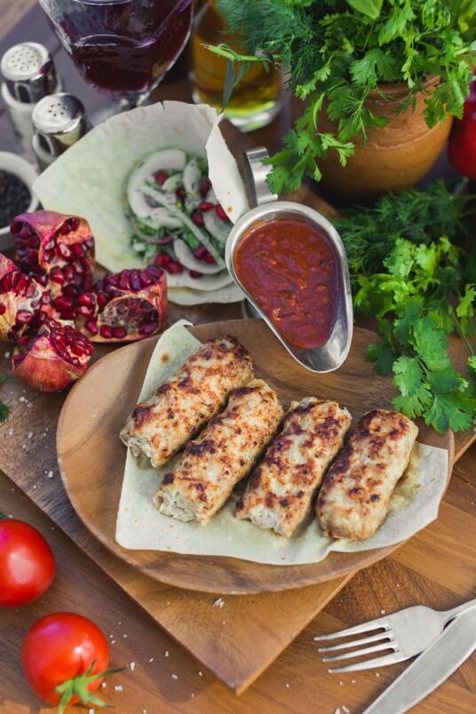 Люля-кебаб из курицы