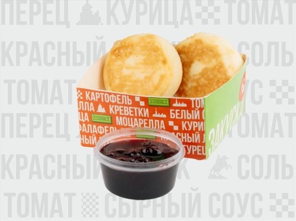 Сырники с виншневым вареньем