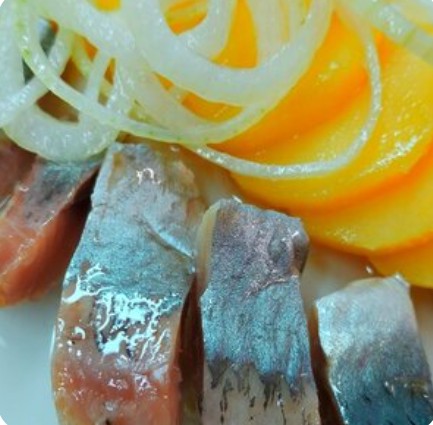 Селедка с картошкой