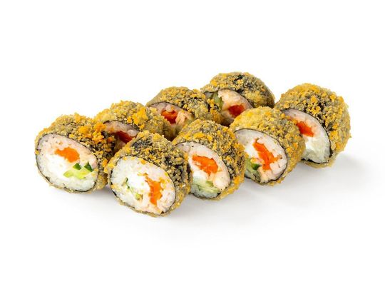 Темпура ролл с лососем