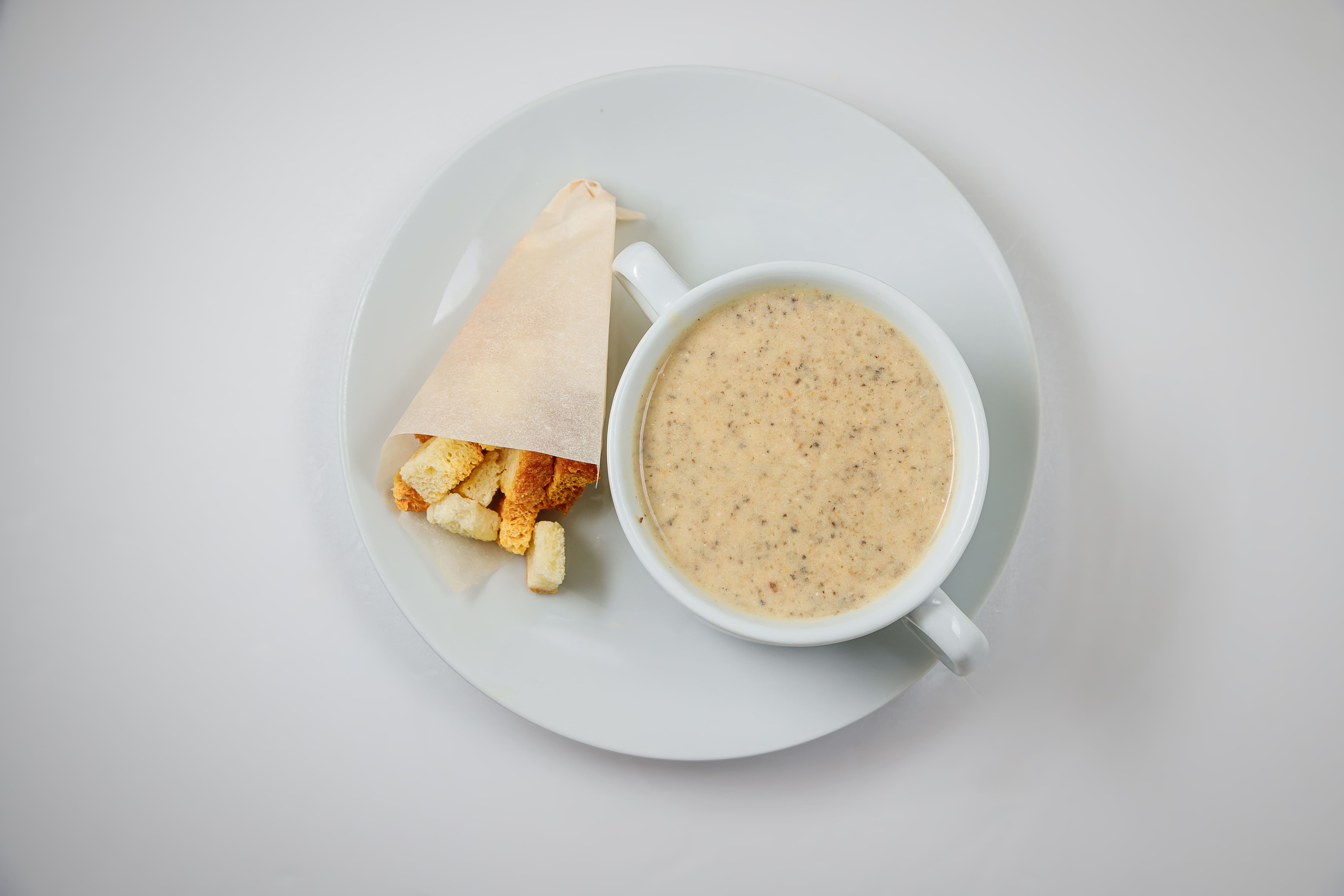 Крем-суп грибной