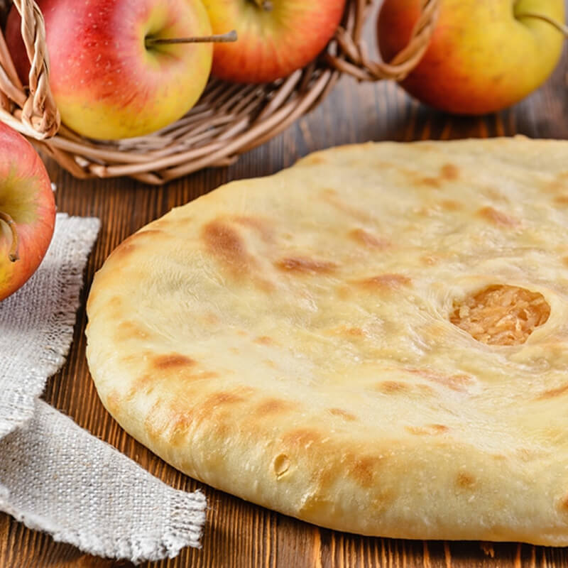 С яблоком и корицей