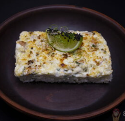 Кассероль с Лососем и Шпинатом