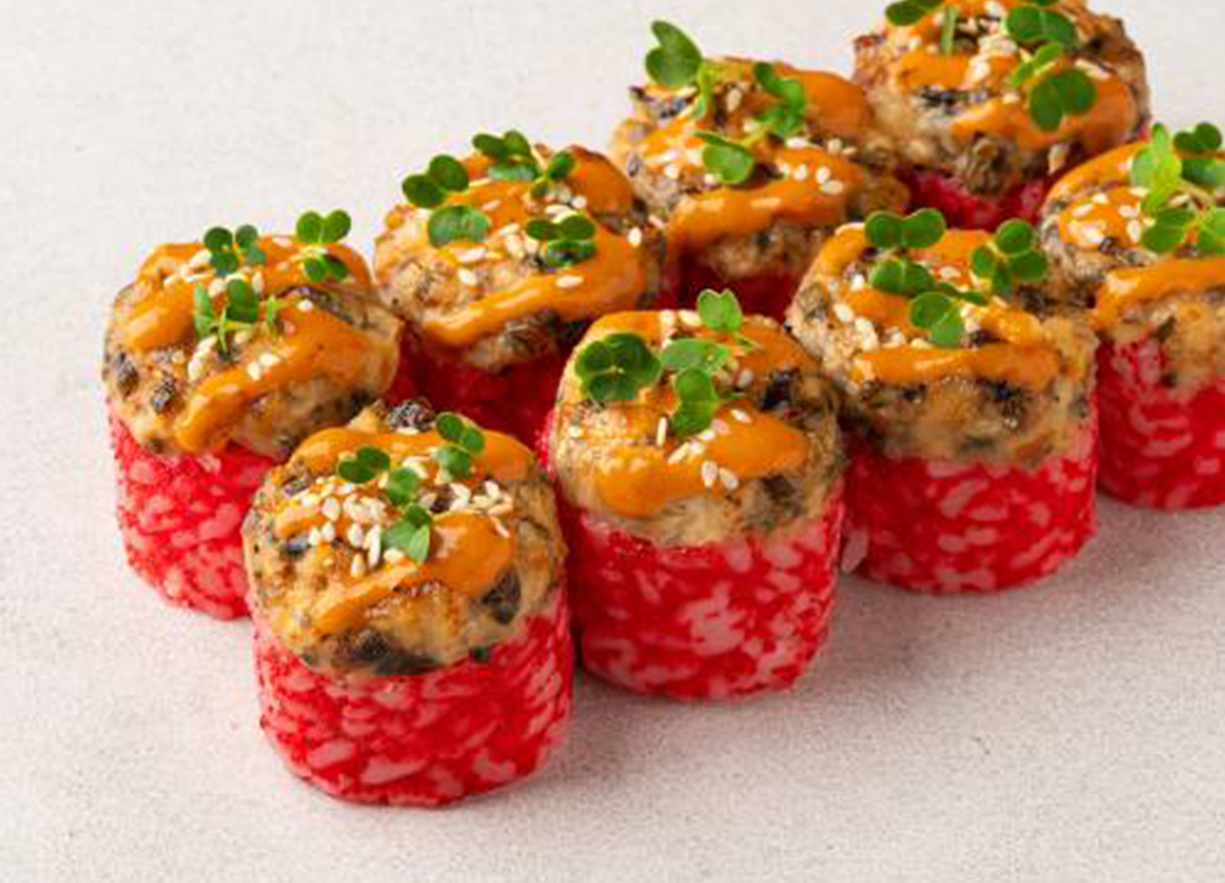 Шеф-ролл с угрём