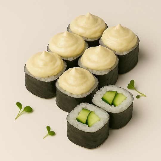 Снежный хосомаки огурец