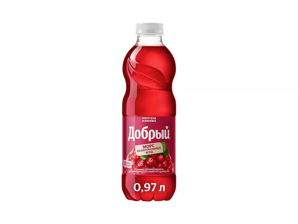 Морс Добрый Виноград-клюква