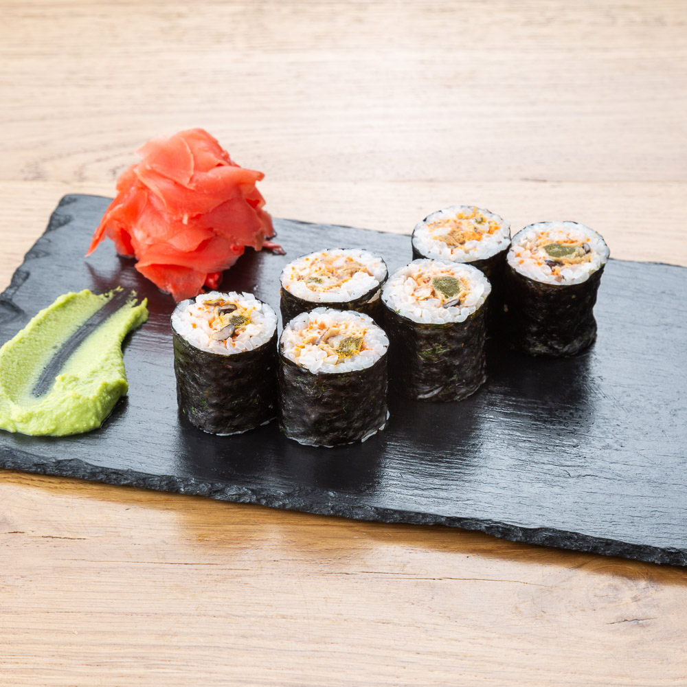 Маки ролл с мидиями