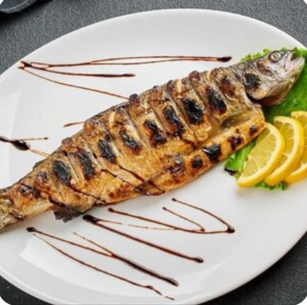 Сибас жареный