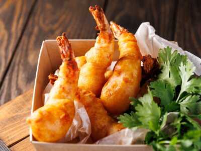 Тигровая креветка темпура