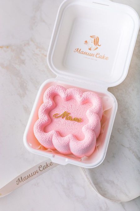 Муссовый бенто-торт Маме