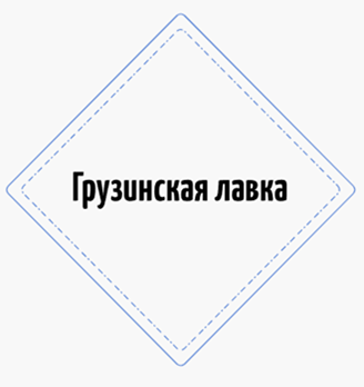 Грузинская лавка - логотип