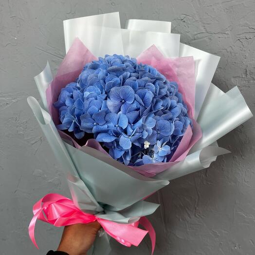 Комплимент с гортензией