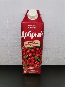 Морс ягодный 1л