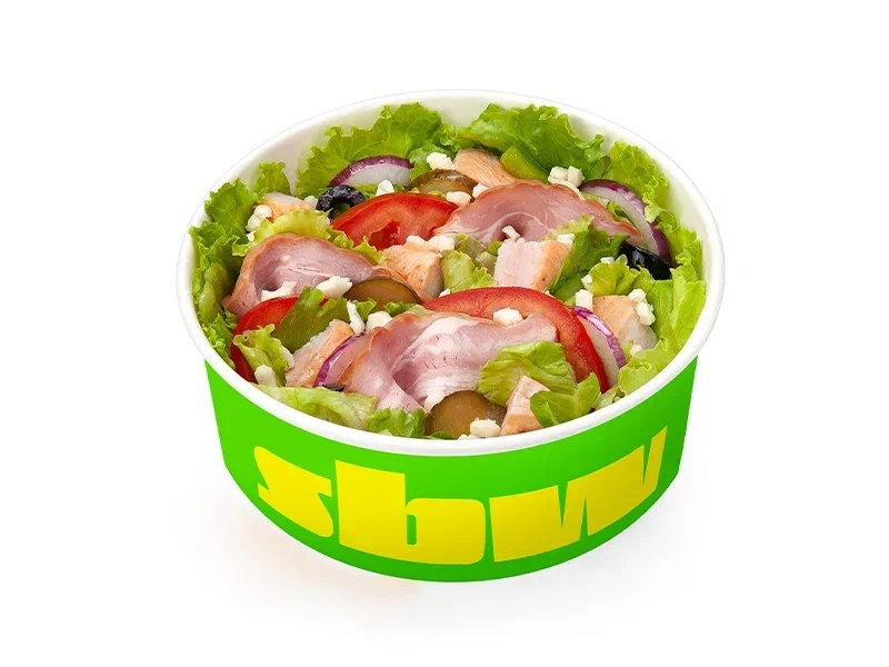 Салат "Курица и бекон"