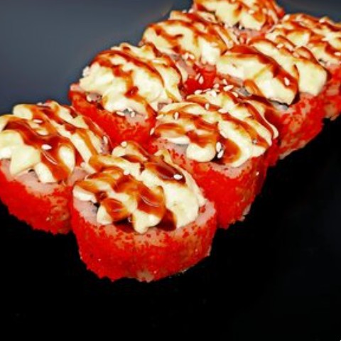 Калифорния Hot с крабом