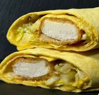 Горчичный чикен-ролл