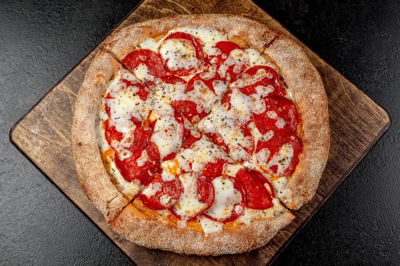 Пицца Napoli "Сливочная Пепперони"