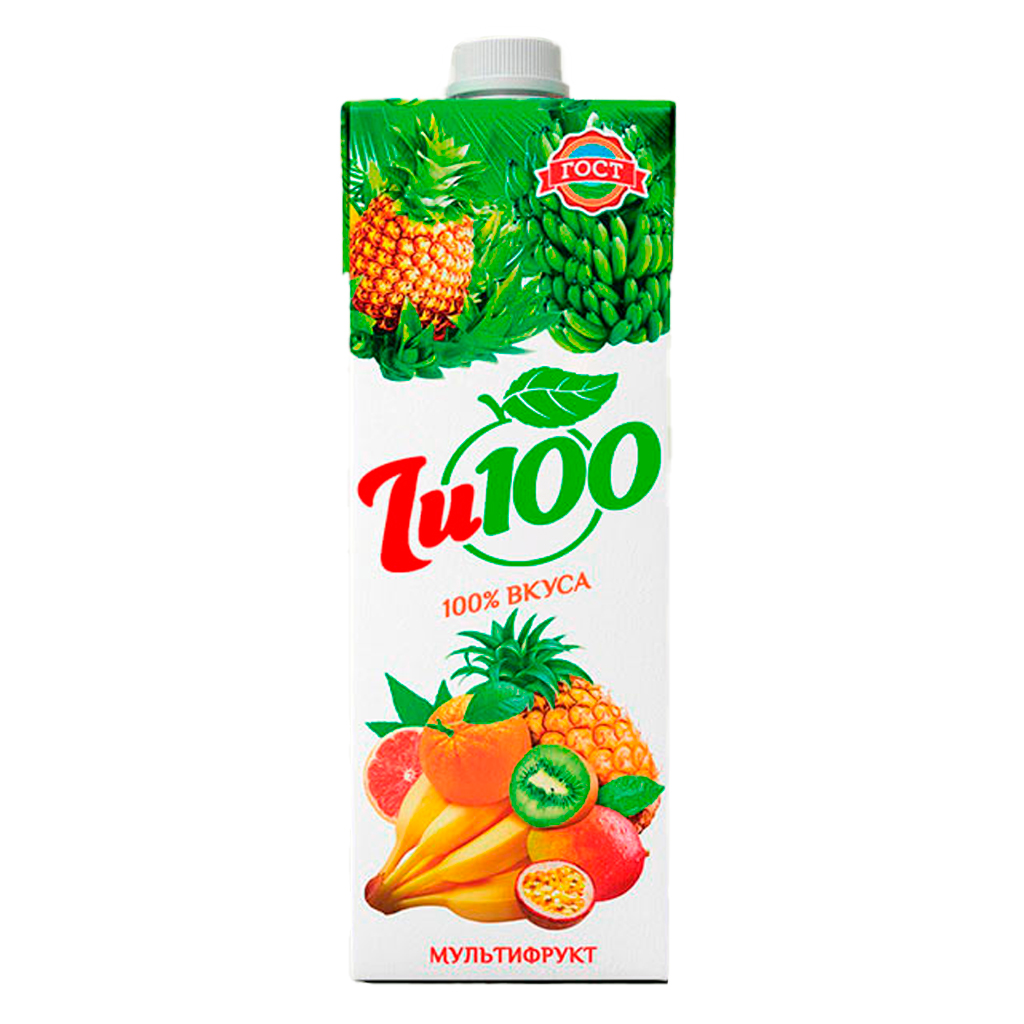 Нектар Ju100 мультифрукт 1л