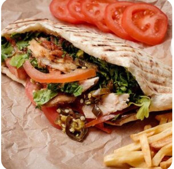 Большой гирос спайси